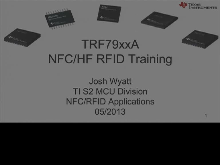 TRF79xxA 13.56MHz NFC RFID收发器介绍-CN