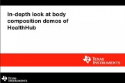深入了解 HealthHub 的身体组成演示