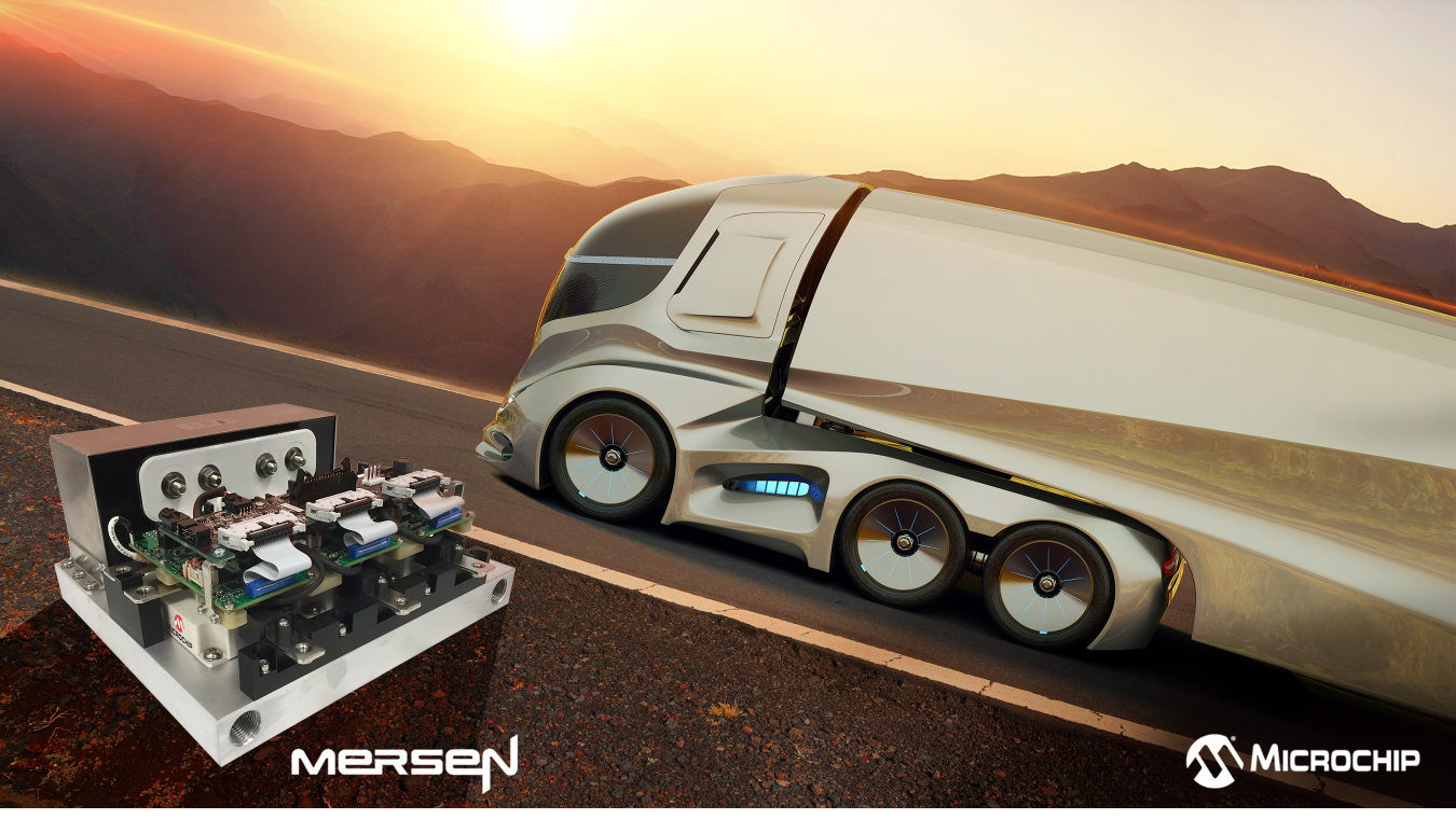 Microchip将为Mersen SiC电源协议栈参考设计提供碳化硅MOSFET和数字栅极驱动器