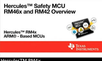 Hercules Safety MCU RM46x and RM42 Overv